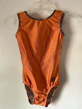 Orange Plum Practicewear Leotard Adult Small